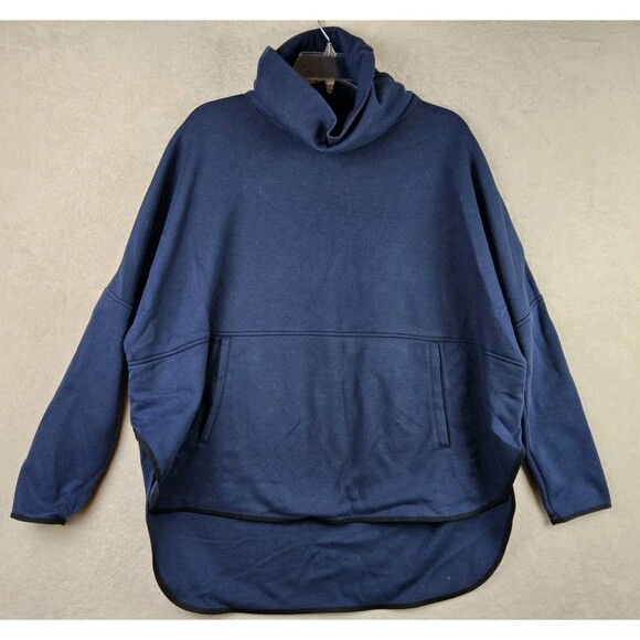 The North Face Women's Hi Low Turtleneck Sweatshirt Size S/M - Picture 1 of 4